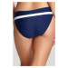 Spodní díl plavek Swimwear Anya Cruise Folded Top Pant navy/white SW1097