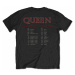 Queen tričko, European Tour 1984, pánské