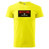 DOBRÝ TRIKO Vtipné pánské tričko NETFLINK