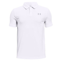 Under Armour PERFORMANCE POLO Chlapecké golfové triko, bílá, velikost