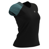 Compressport Performance T-Shirt Black Běžecké tričko s krátkým rukávem