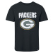 Recovered Clothing NFL Packers Logo Tričko černá