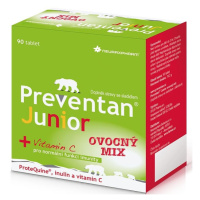 Preventan Junior ovocný mix s dárkem 90 tablet