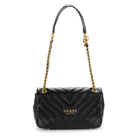 Guess JANIA CONVERTIBLE CROSSBODY FLAP Černá