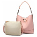 Růžová dámská moderní kabelka 2v1 Camila Lulu Bags