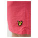 Plavkové šortky Lyle & Scott pánské, růžová barva, hladké
