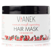 Vianek Maximum Strenght Regenerating hloubkově regenerační maska pro blond vlasy 150 ml