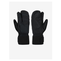 Černé unisex lyžařské rukavice Kilpi TRINO