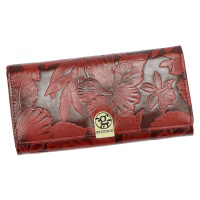 Módní dámská kožená peněženka Gregorio Azatea, červená