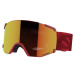 Salomon S/VIEW Unisex lyžařské brýle, červená, velikost