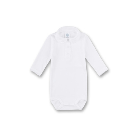 Sanetta Tělo 1/1 rameno s límcem bílé barvy Sanetta Kidswear