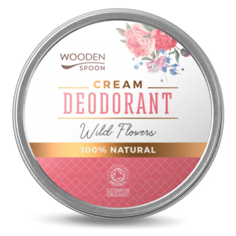Přírodní krémový deodorant "Wild flowers" WoodenSpoon 60 ml