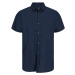Jack&Jones Pánská košile JJESUMMER Comfort Fit 12248383 Navy Blazer