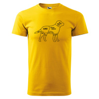 DOBRÝ TRIKO Pánské tričko s potiskem Kde drbat psa