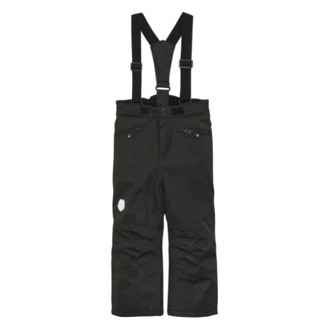COLOR KIDS-Ski pants w.pockets, AF 10.000, black Černá