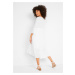 BONPRIX těhotenské šaty Barva: Bílá, Mezinárodní