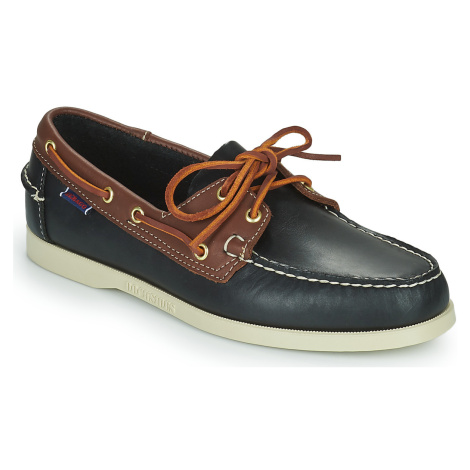 Sebago PORTLAND WAXY LEA Černá