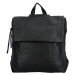 Stylový městský dámský koženkový batoh Sonleada, černá