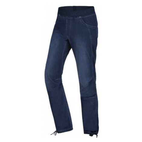 Ocún kalhoty Mánia Jeans, tm. modrá