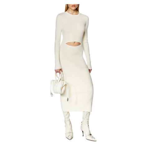 Šaty diesel m-pelagos dress bílá