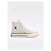 Krémové kotníkové tenisky Converse Chuck 70