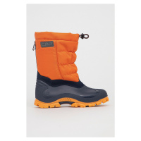 Dětské sněhule CMP KIDS HANKI 2.0 SNOW BOOTS oranžová barva