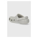Pantofle Crocs Classic Glitter Clog dámské, stříbrná barva, 205942