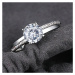 Victoria Filippi Pozlacený prsten se zirkony Robertino P-R486/56 Stříbrná