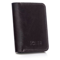 Tenká kožená pánská peněženka s mincovníkem SW16 SLIM
