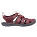 Keen CLEARWATER CNX LEATHER WOMEN wine/red dahlia