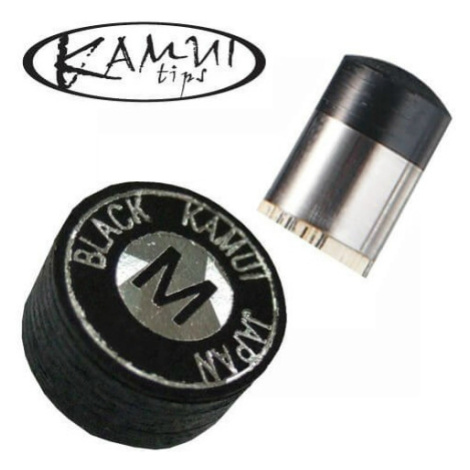 Kůže na tágo Kamui Clear Black 13mm, medium