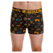 Meatfly pánské boxerky Balboa Boxershorts Double Pack Badges | Černá