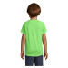 SOĽS Sporty Kids Dětské funkční triko SL01166 Neon green