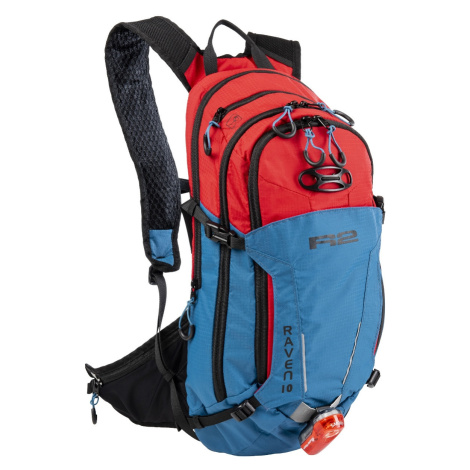 Cyklistický batoh R2 Raven Barva: modrá/červená