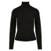 Ladies Modal Turtleneck Longsleeve - black