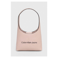 Kabelka Calvin Klein Jeans růžová barva, K60K611548