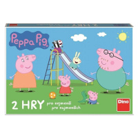 Dino Pojď se hrát/Žebříky a skluzavky 2 hry Prasátko Peppa