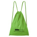 DOBRÝ TRIKO Bavlněný batoh Snažím se tě pobrat Barva: Apple green