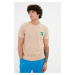 Trendyol T-Shirt - Beige - Relaxed fit