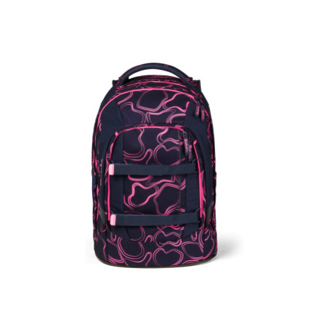 Studentský batoh Ergobag Satch pack - Pink Supreme Satch by Ergobag