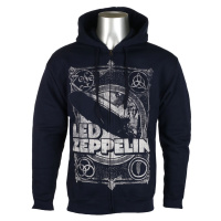 mikina s kapucí pánské Led Zeppelin - Navy - NNM - RTLZEZHNVIN