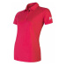 SENSOR MERINO ACTIVE POLO dámské triko kr.rukáv magenta