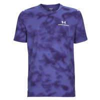 Under Armour Rush Energy Print SS Tmavě modrá