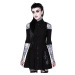 šaty dámské KILLSTAR - Paranormal Shirt-Dress - BLACK