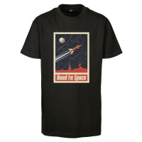 Dětské tričko Road To Space černé