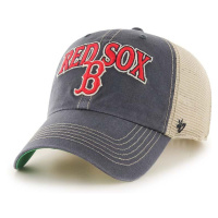 Kšiltovka 47 brand MLB Boston Red Sox tmavomodrá barva, s aplikací, B-TSCLA02LAP-VN