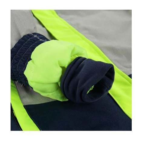 Dětská bunda Alpine Pro SARDARO 2 - reflexní žlutá