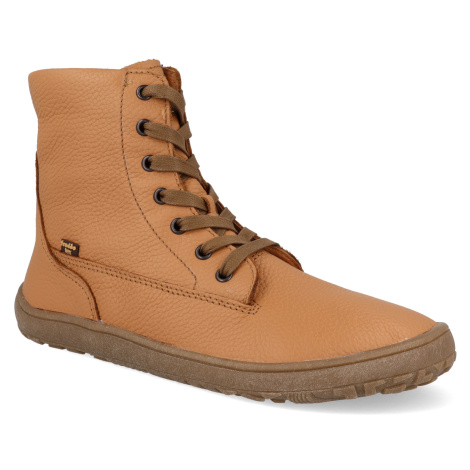 Barefoot zimní boty Froddo - Tex Laces Cognac hnědé