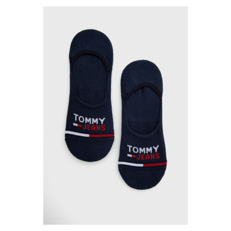 Ponožky Tommy Jeans tmavomodrá barva Tommy Hilfiger