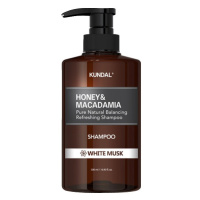 Kundal Honey&Macadamia Nature Shampoo - přírodní hydratační šampon s vůní Bílého Pižma 500 ml